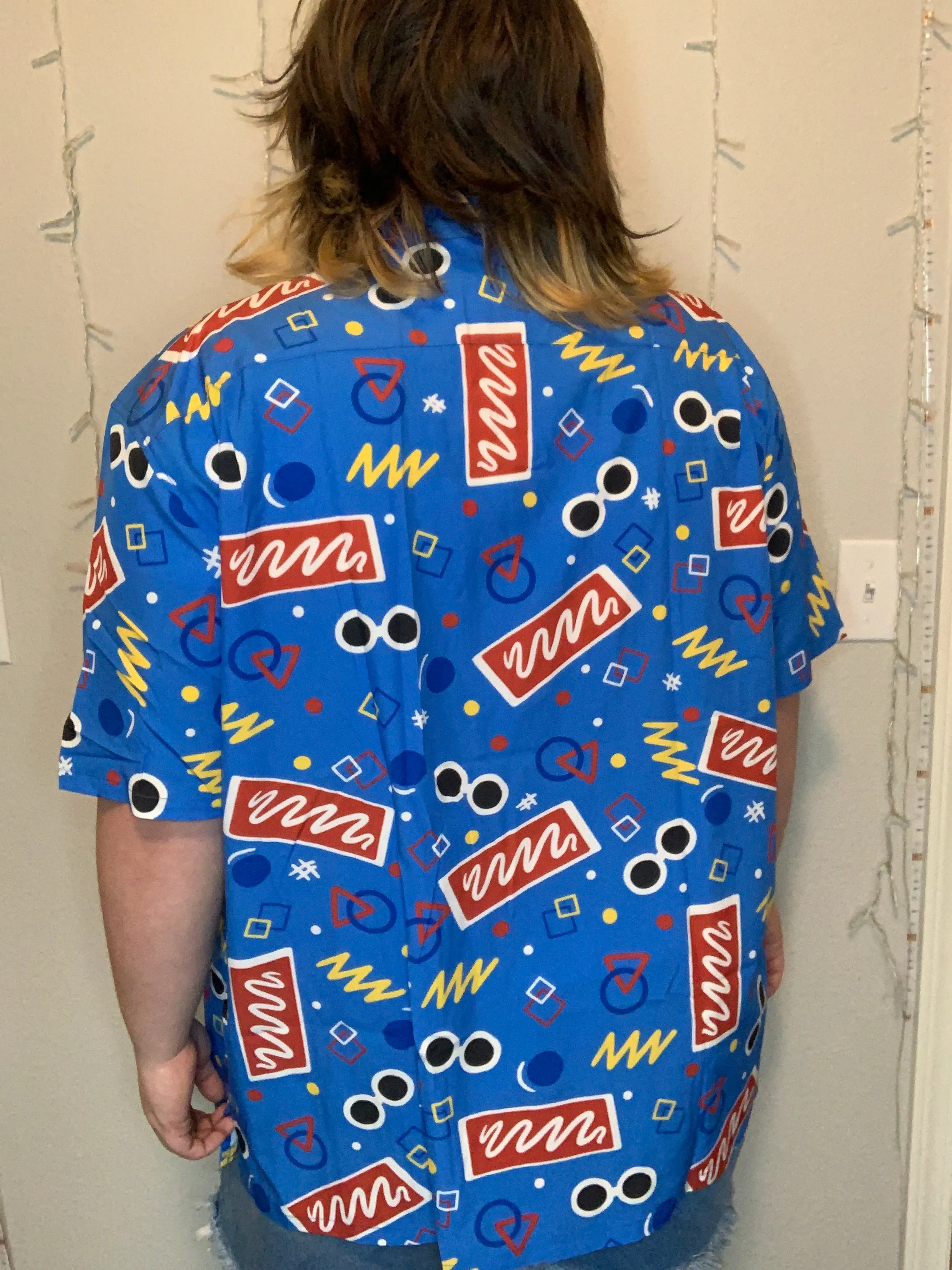 404.Namenotfound Inspired Arcade Carpet Button-Up
