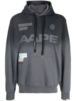 AAPE BY *A BATHING APE® logo-print hoodie