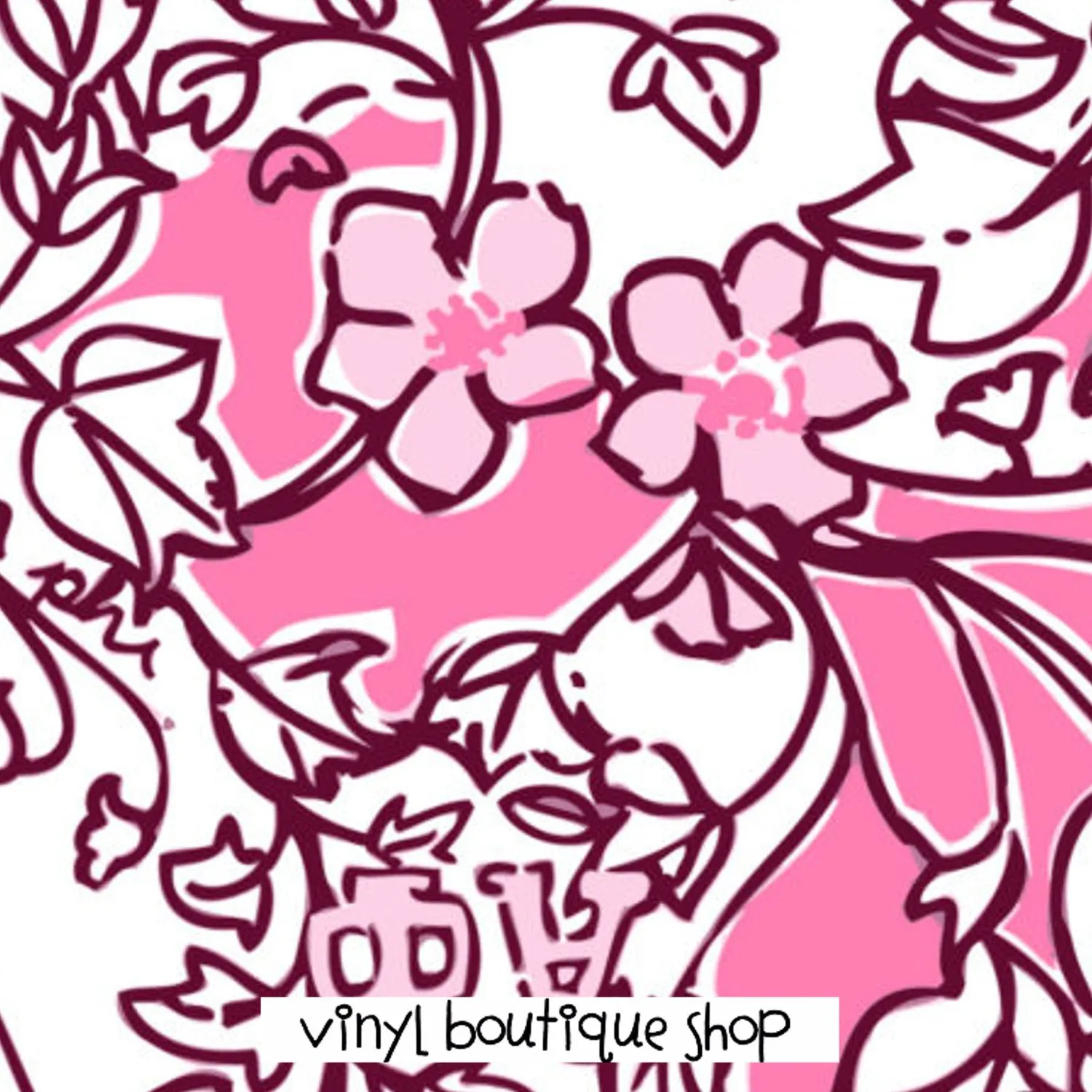 Aht-Lpha Phi Lilly Inspired Vinyl