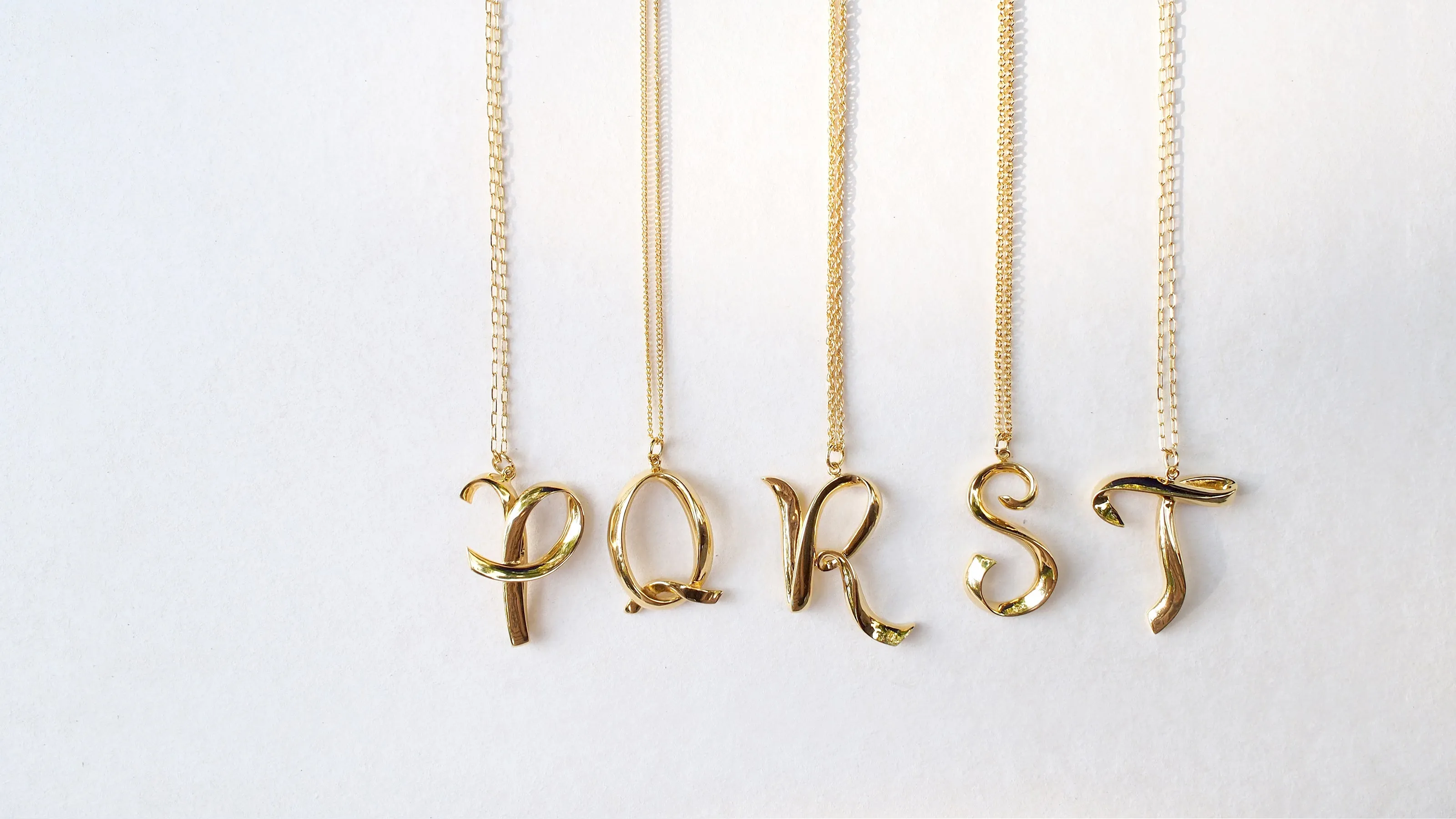 Alphabet T Necklace