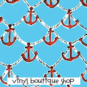Anchor Patterns Lilly Inspired Printed Patterned Craft Vinyl