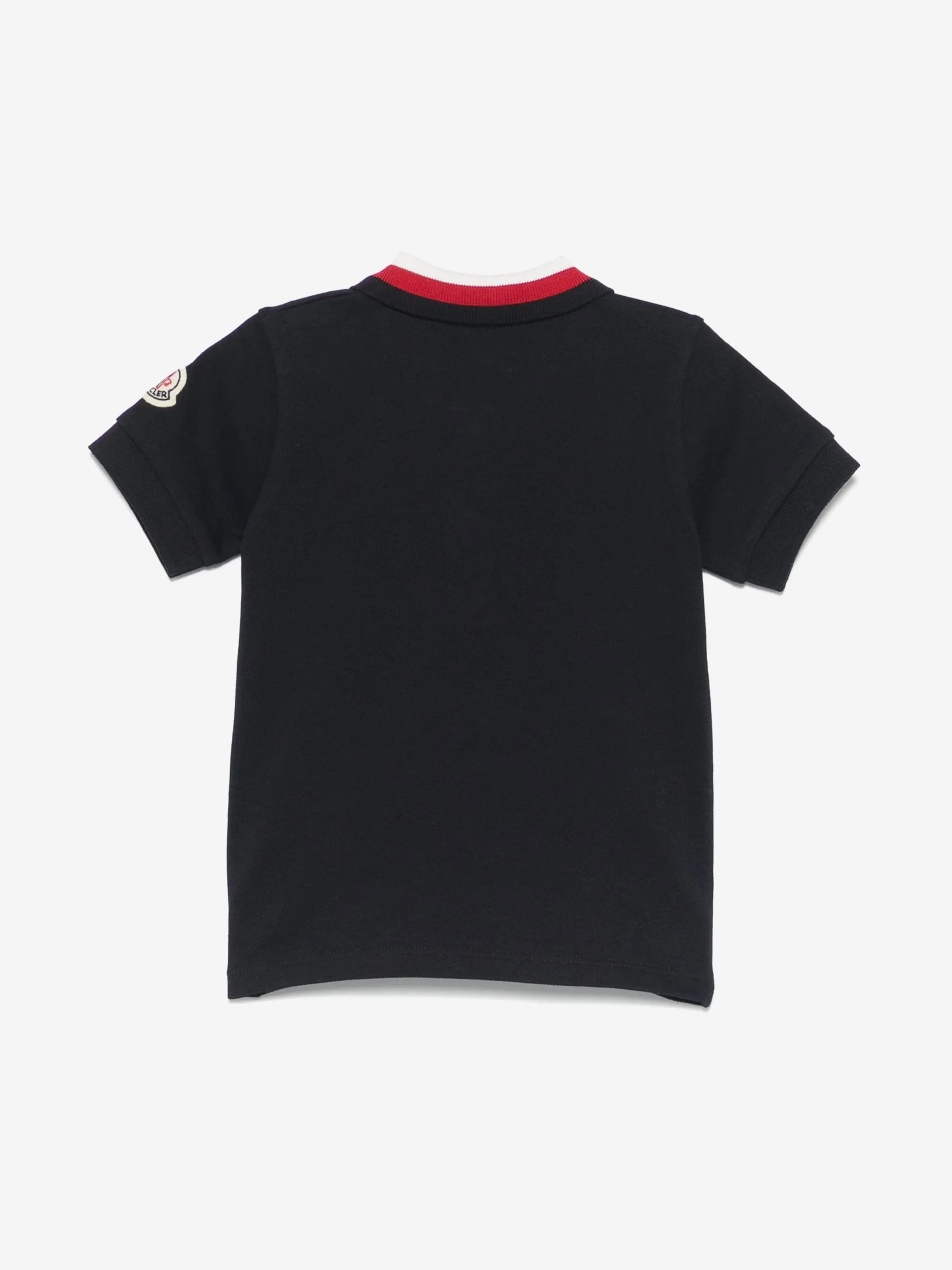 Baby Boys Logo Polo Shirt in Navy