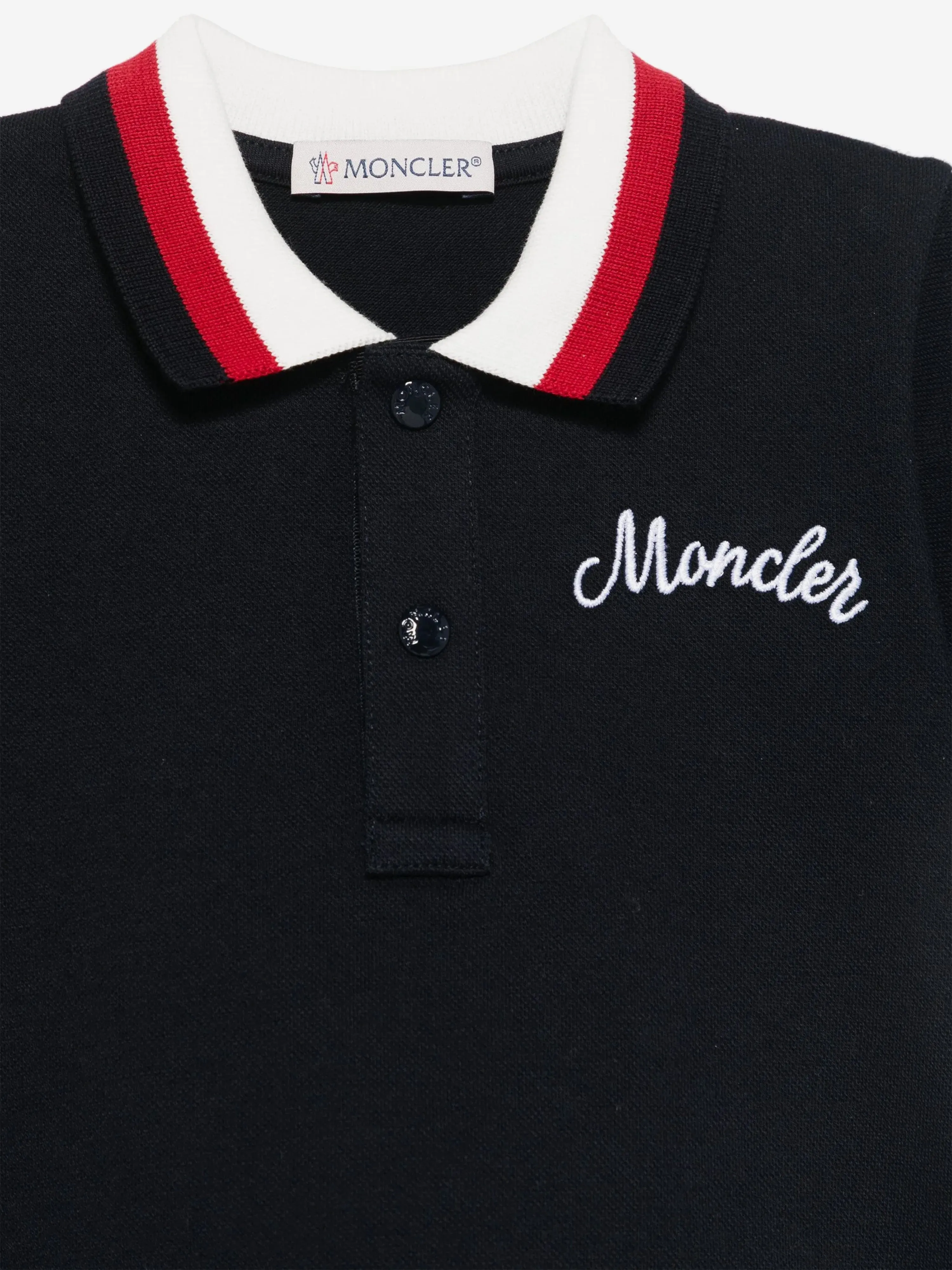 Baby Boys Logo Polo Shirt in Navy