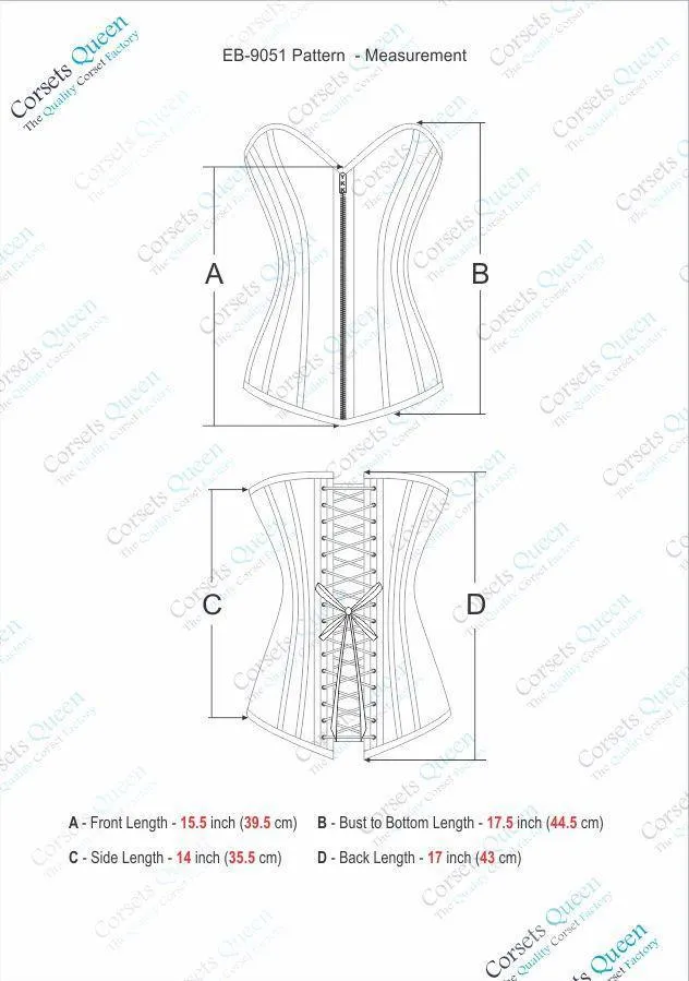 Baker Gold Steampunk Buckle Corset