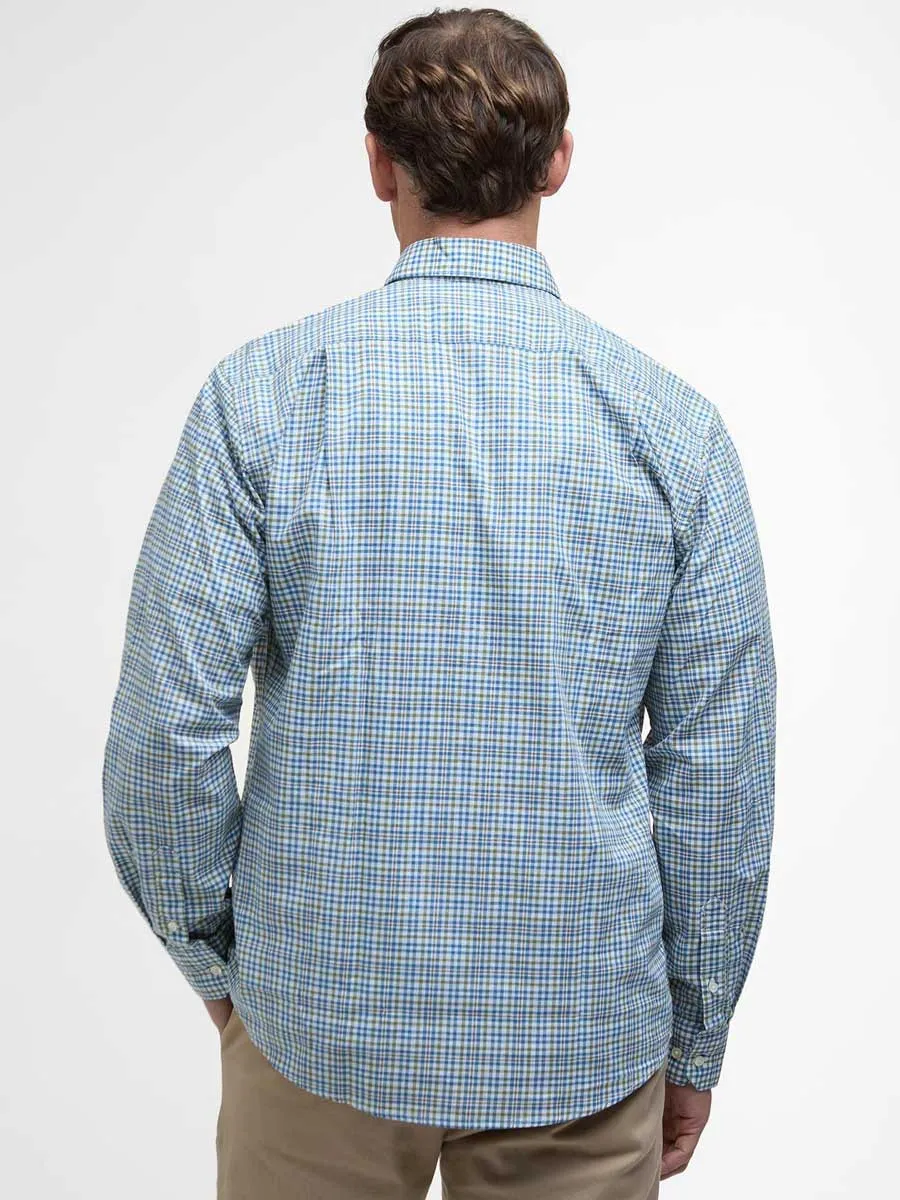 BARBOUR Duran Regular Long-Sleeved - Mens - Brook Blue
