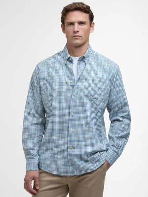 BARBOUR Duran Regular Long-Sleeved - Mens - Brook Blue