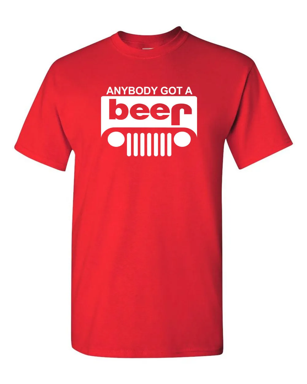 Beer Jeep Funny T-shirt drinking t-shirt party tees