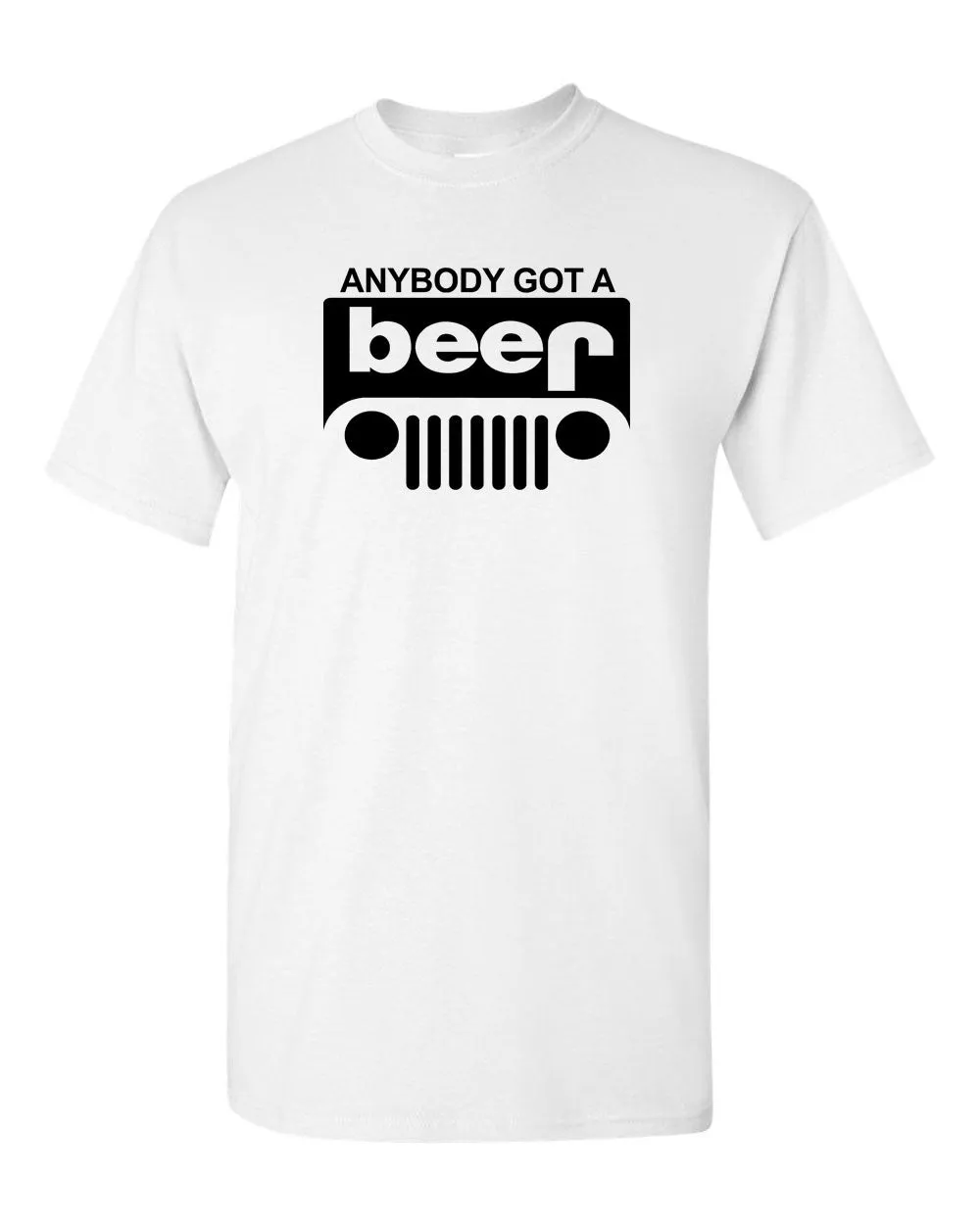 Beer Jeep Funny T-shirt drinking t-shirt party tees