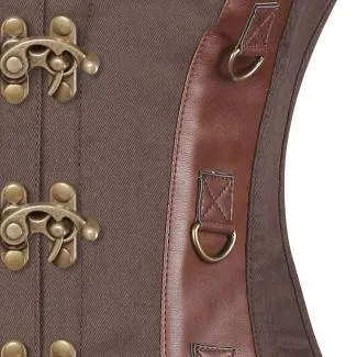 Ben Brown Steampunk Cotton Corset with Shrug
