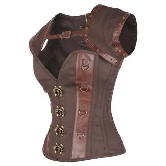 Ben Brown Steampunk Cotton Corset with Shrug