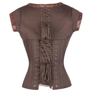 Ben Brown Steampunk Cotton Corset with Shrug