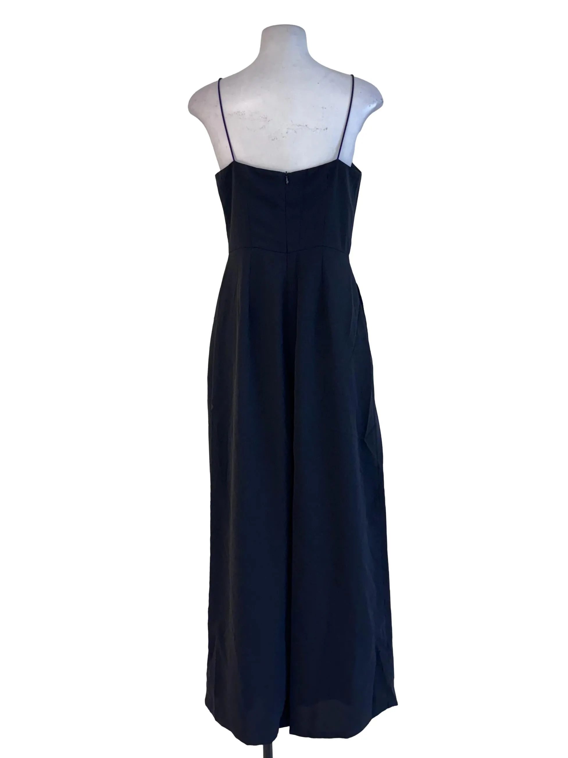 Black Spaghetti Strap Jumpsuits