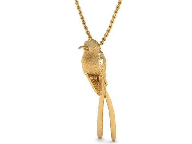 Bostonian Hummingbird Pendant