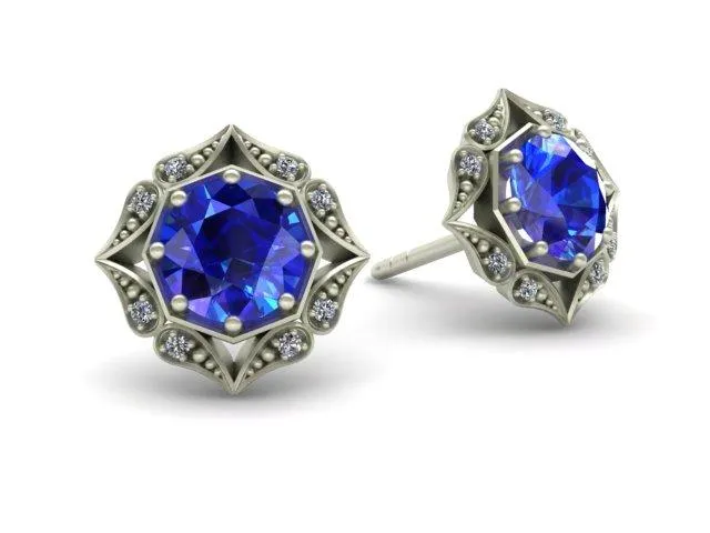 Bostonian Lila Earrings