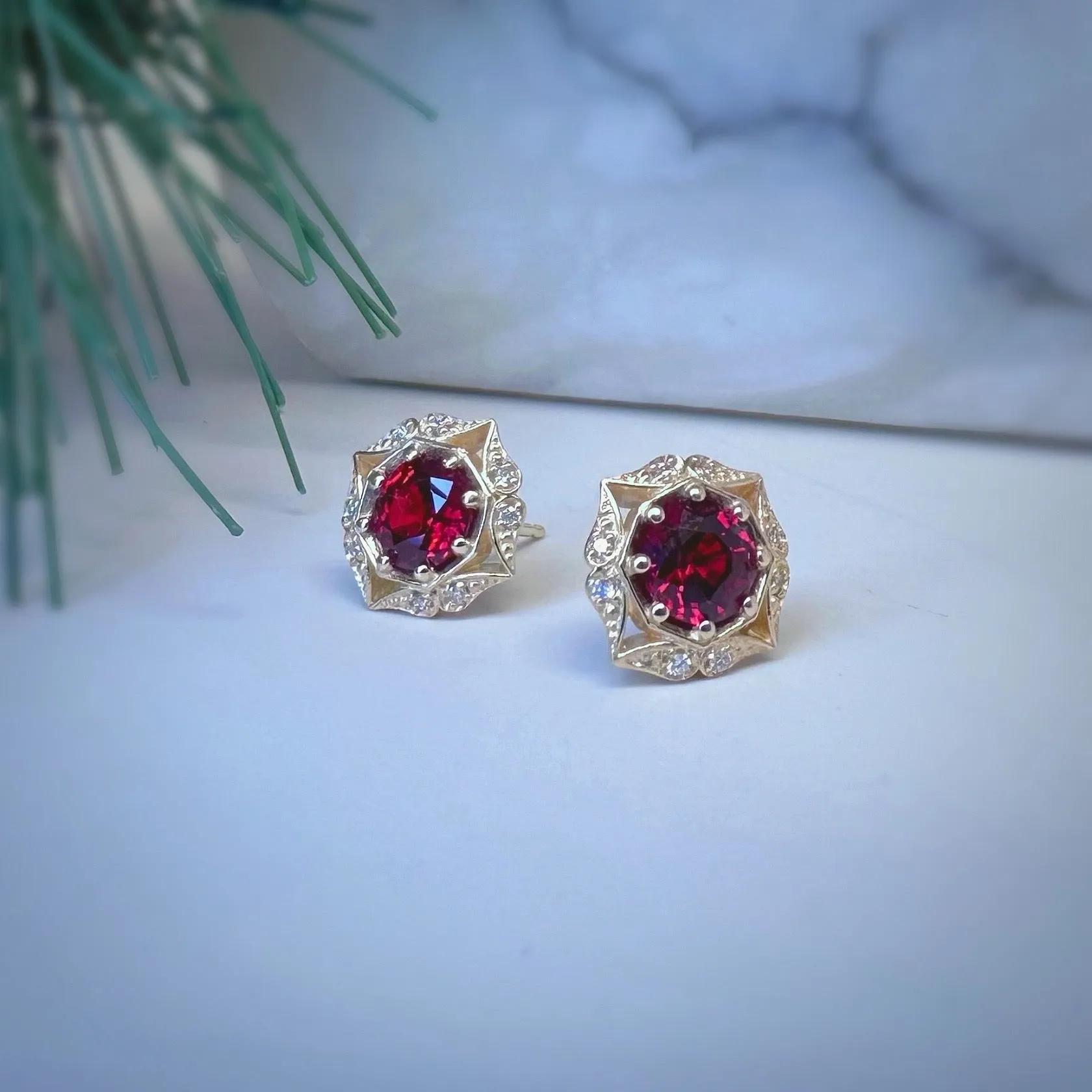 Bostonian Lila Earrings