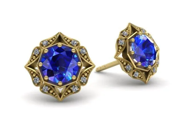 Bostonian Lila Earrings