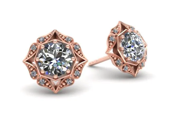 Bostonian Lila Earrings