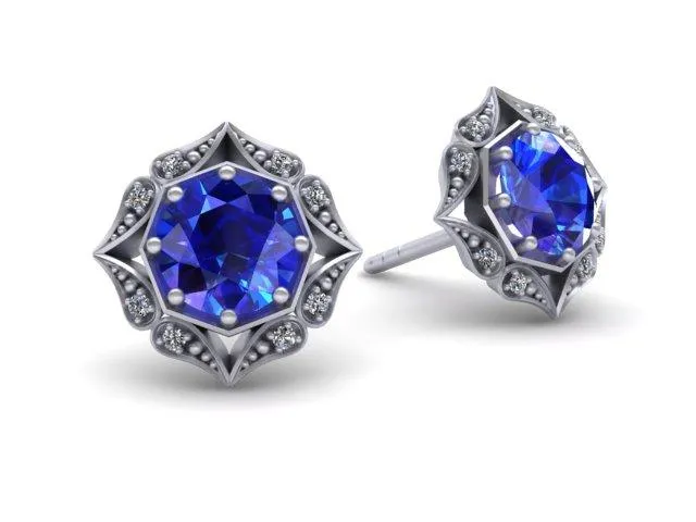 Bostonian Lila Earrings