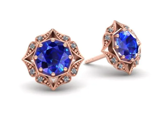 Bostonian Lila Earrings