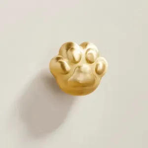 Brass Paw Shaped Cabinet Door Knob