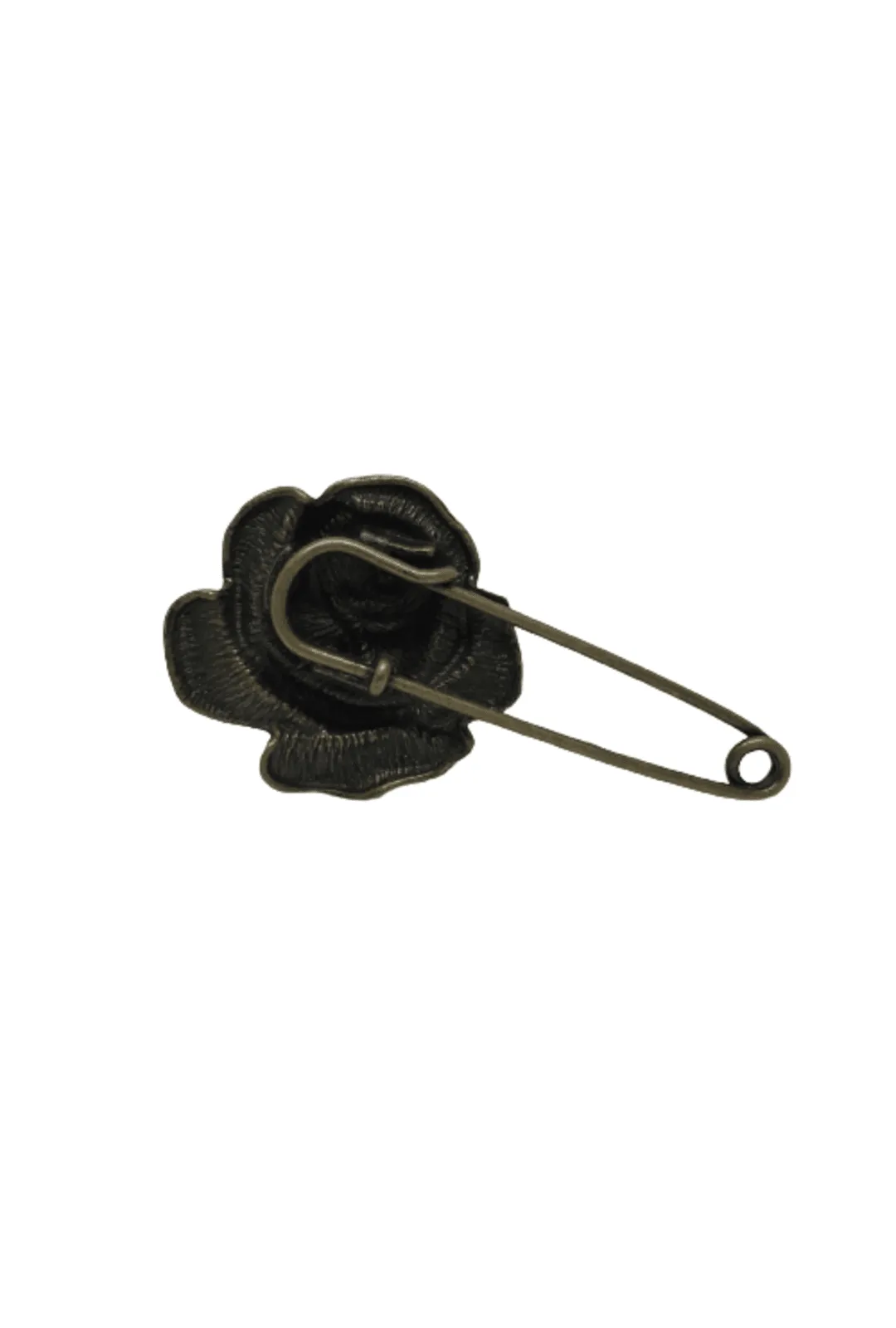 Bronze Steampunk Rose Brooch