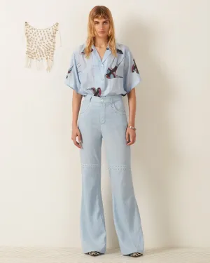 Bunny Bluejay Stud Jean