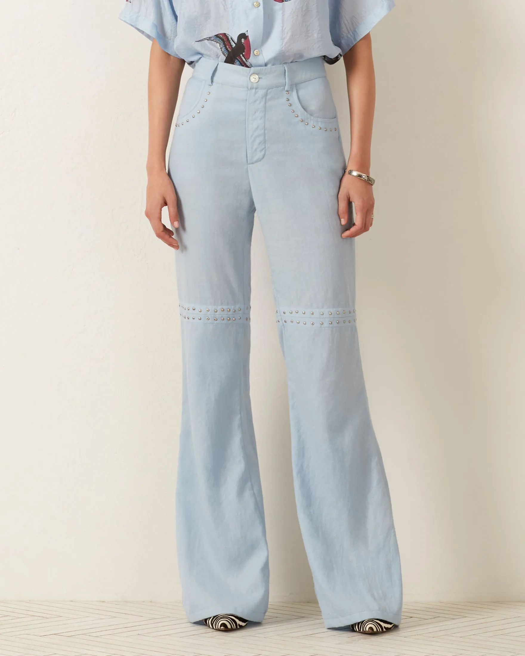 Bunny Bluejay Stud Jean