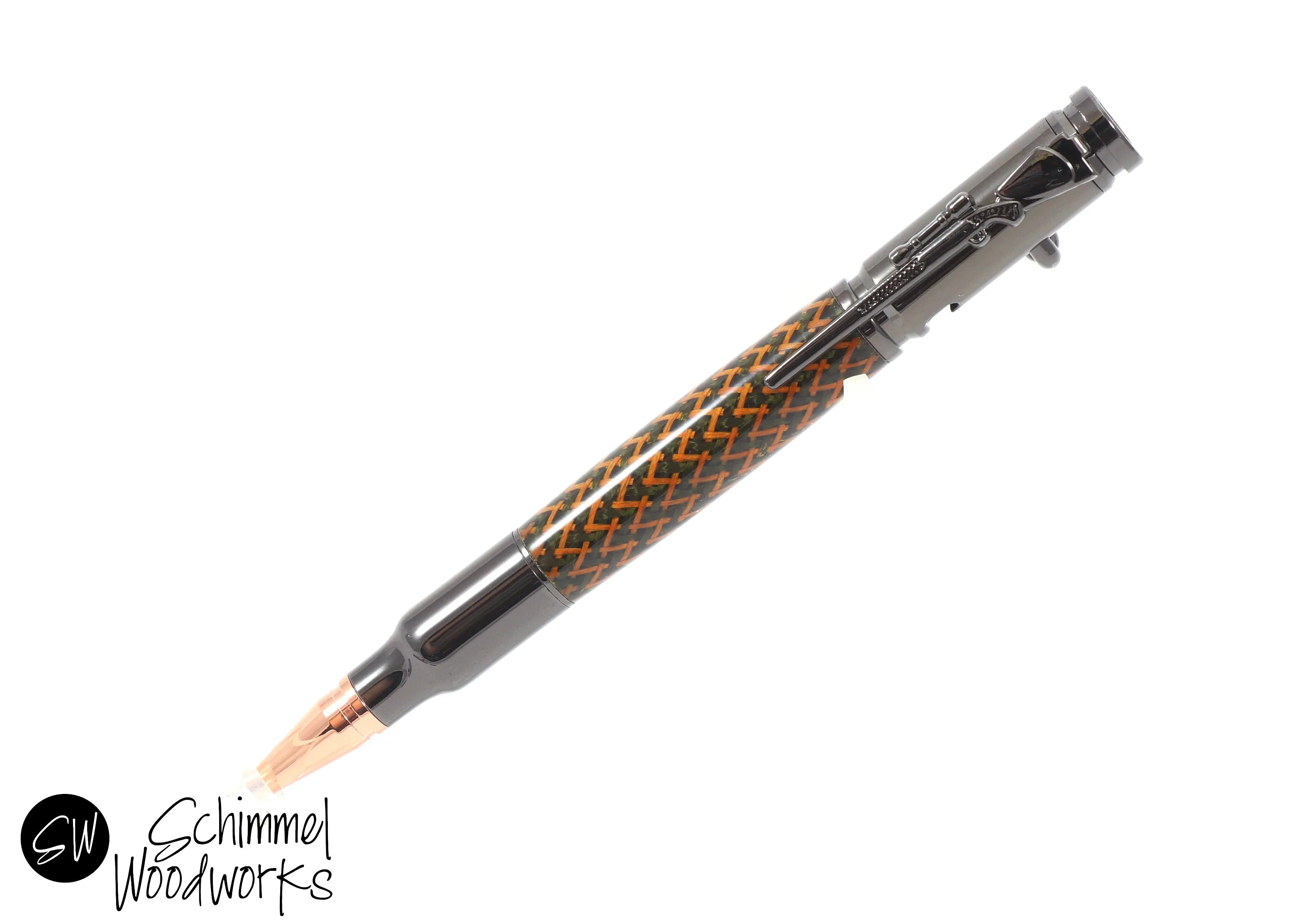 Carbon Fiber Bullet Pen