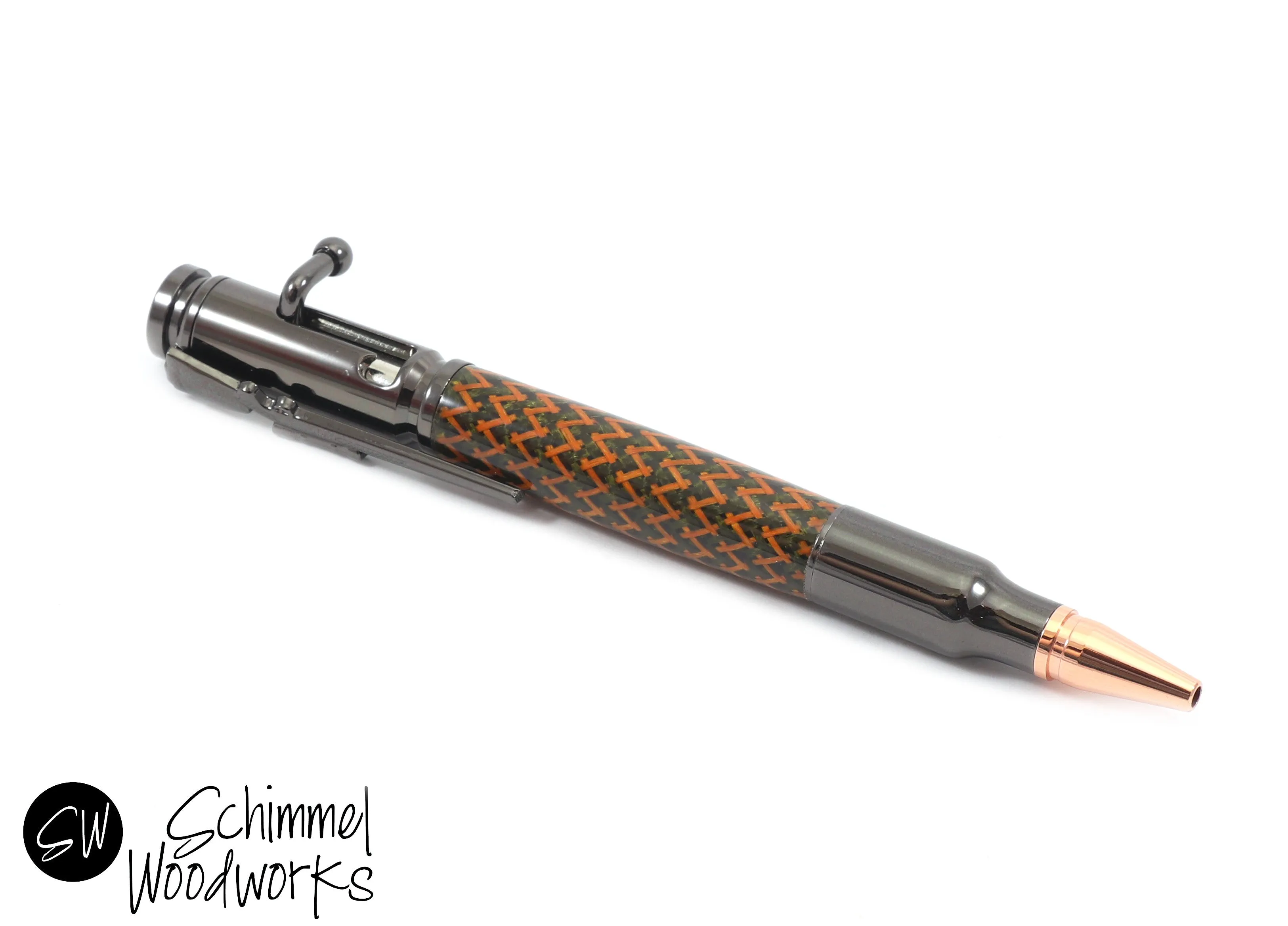 Carbon Fiber Bullet Pen