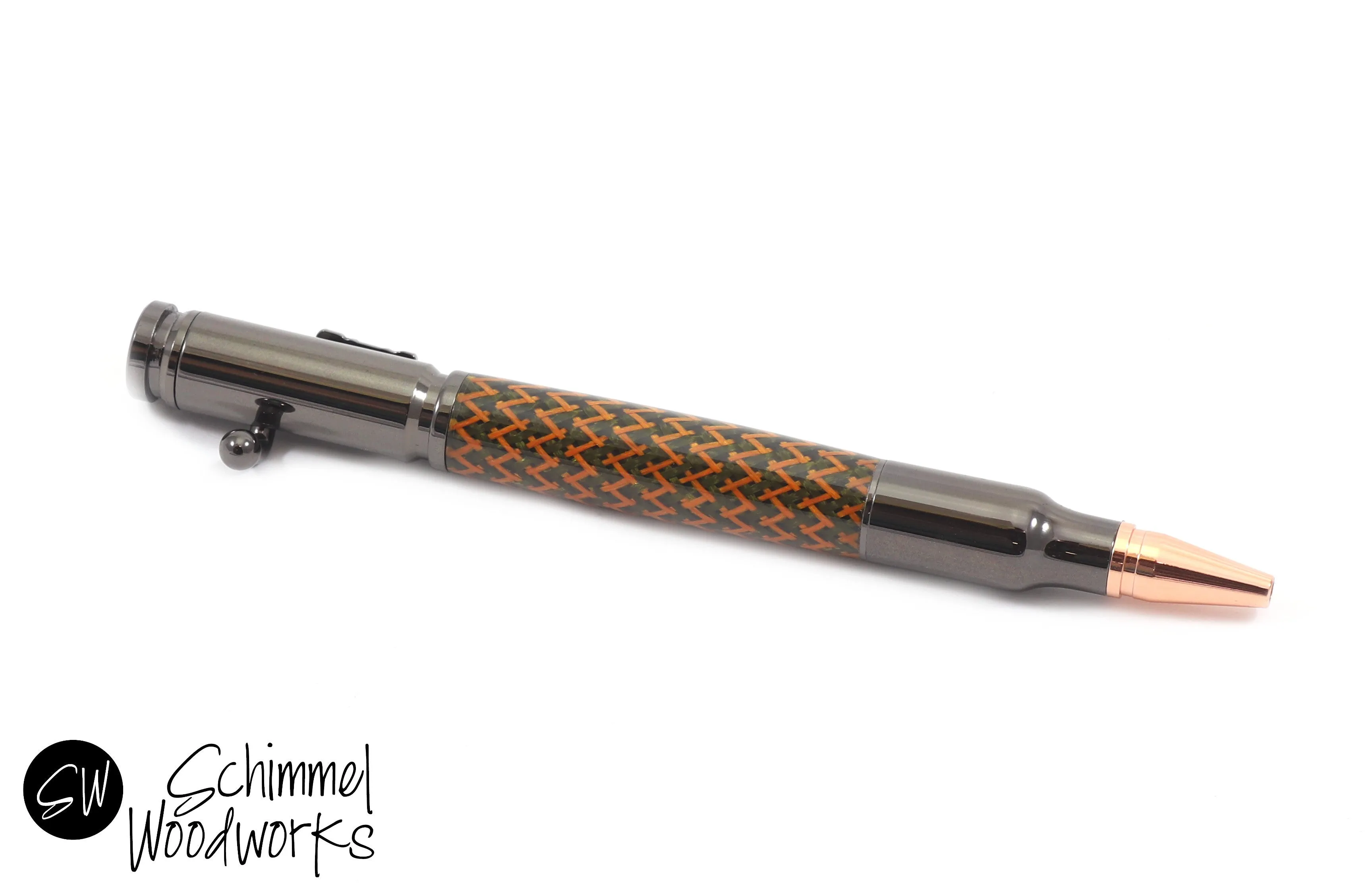 Carbon Fiber Bullet Pen