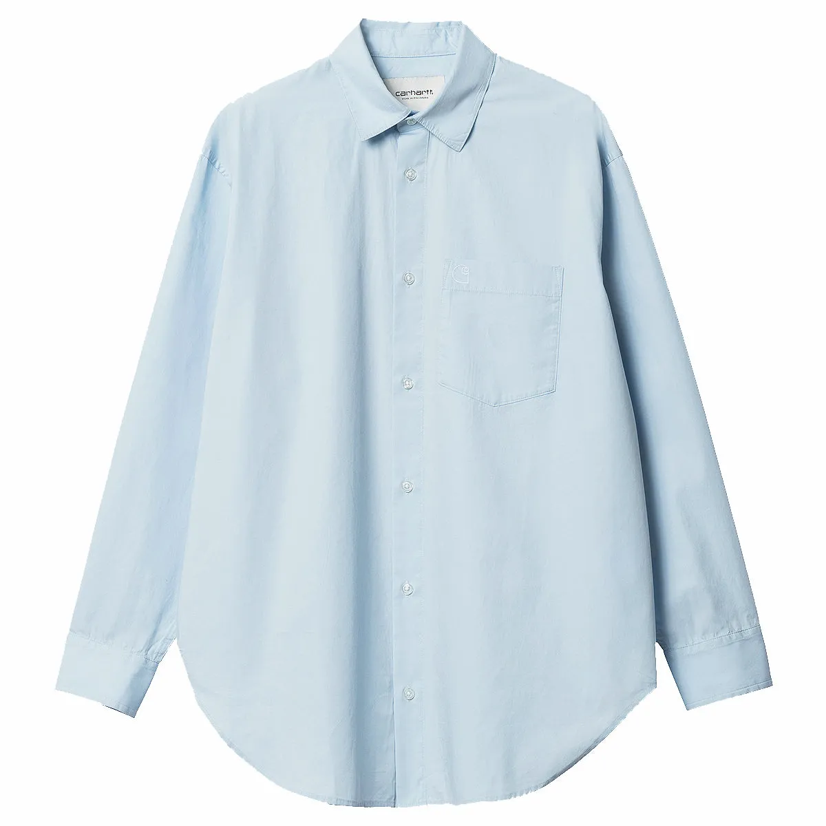 Carhartt WIP W' L/S Kingston Shirt Icarus/White