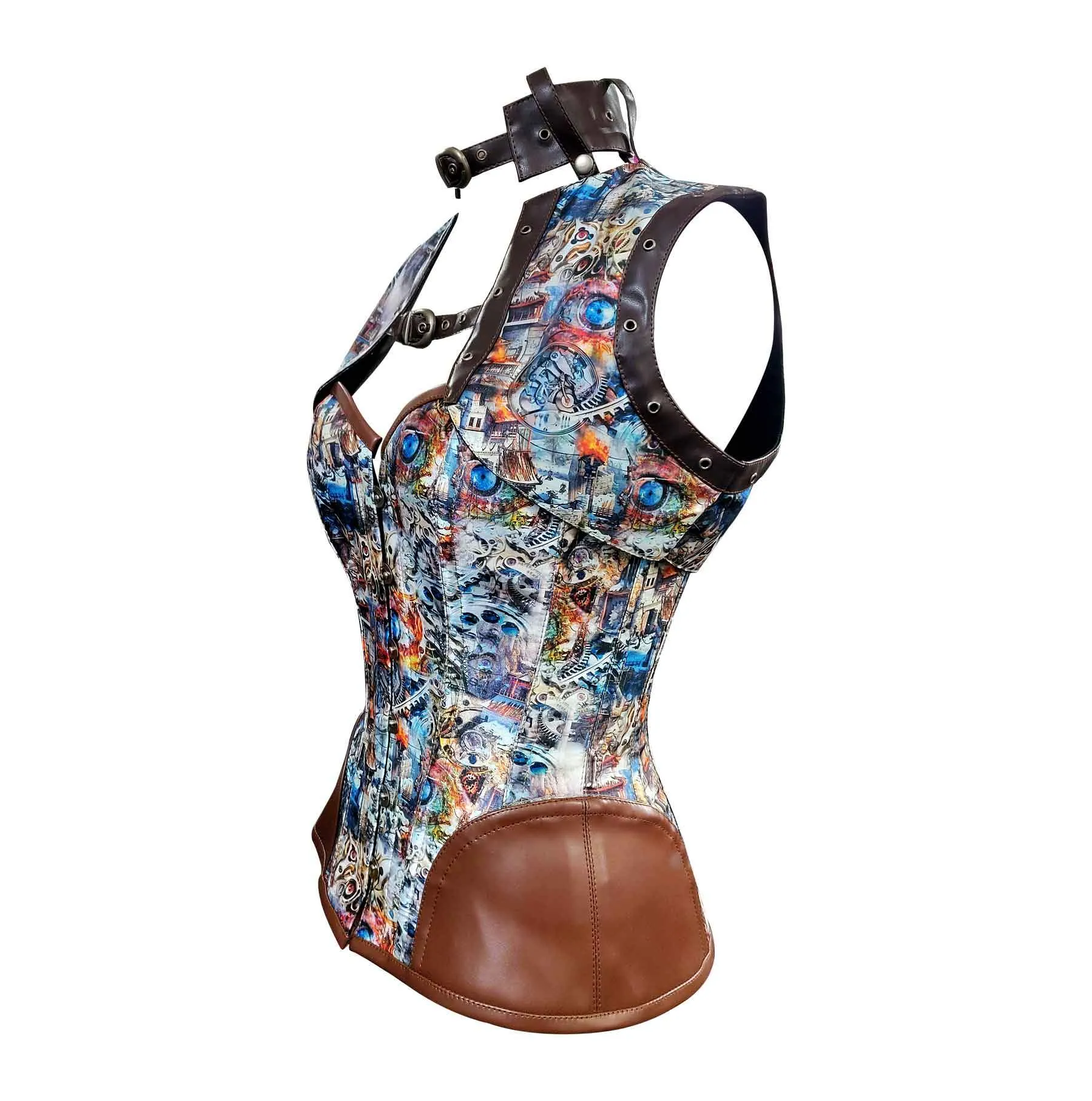 Cauthinho Steampunk Overbust Corset