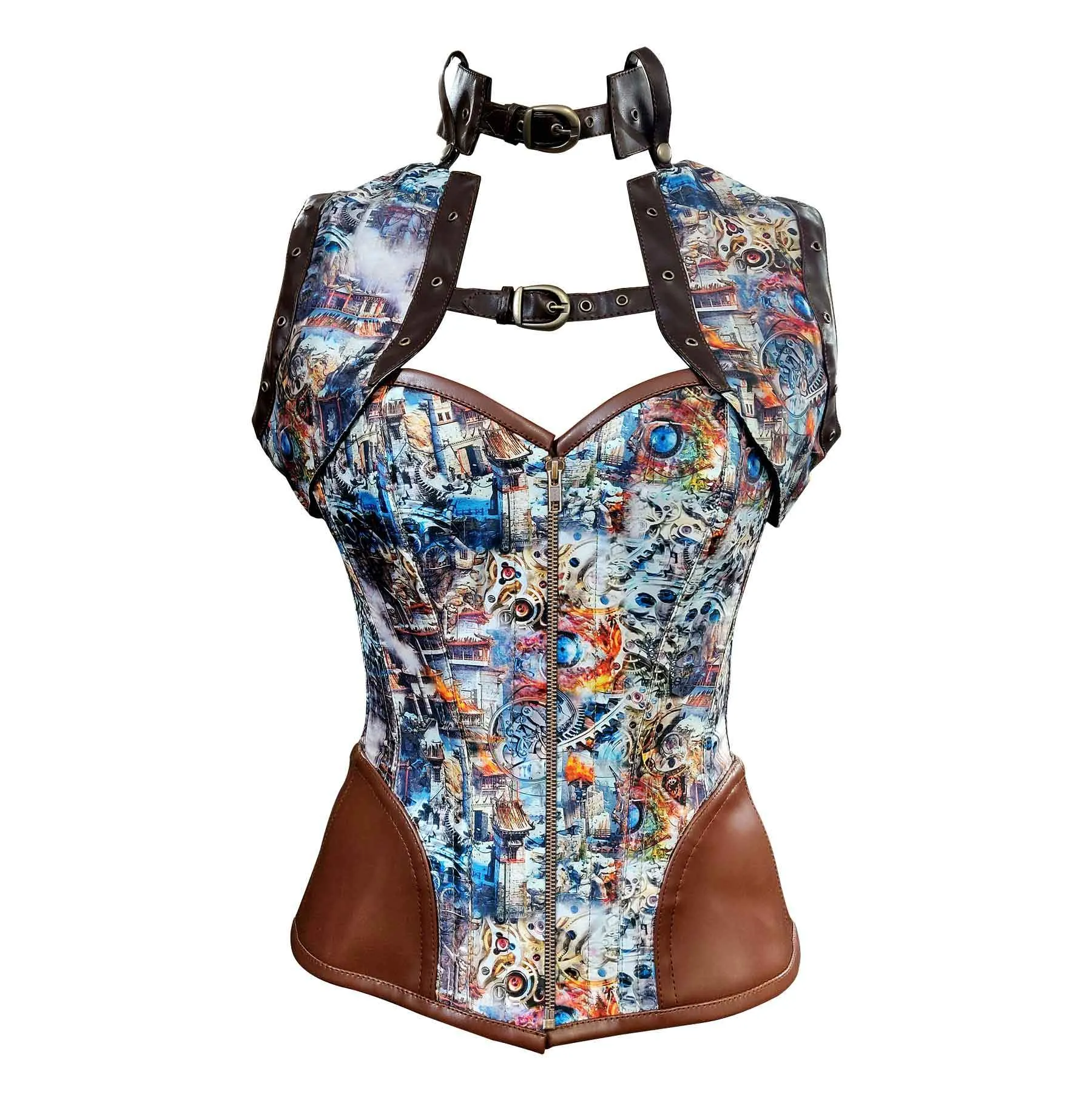 Cauthinho Steampunk Overbust Corset