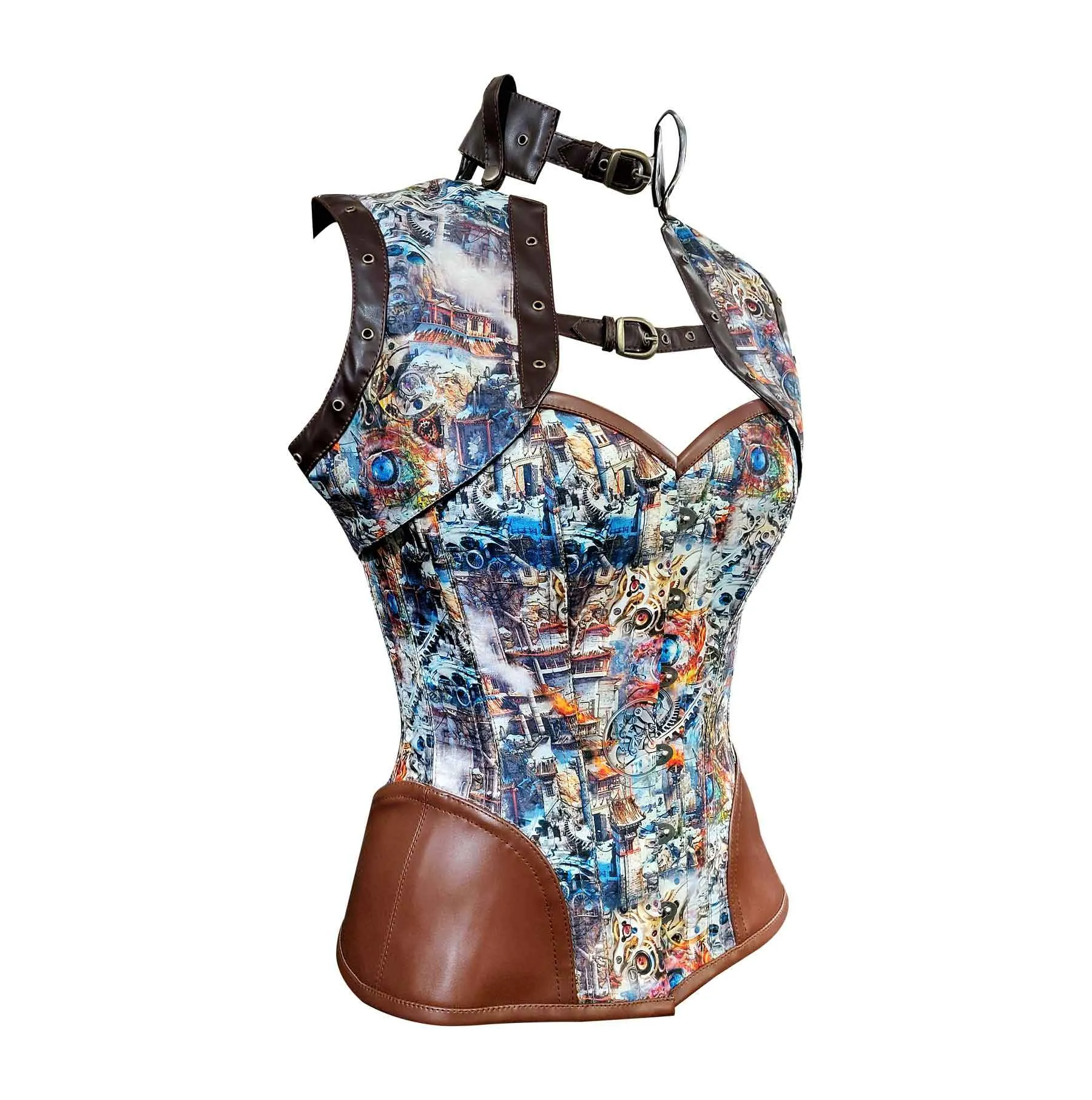 Cauthinho Steampunk Overbust Corset