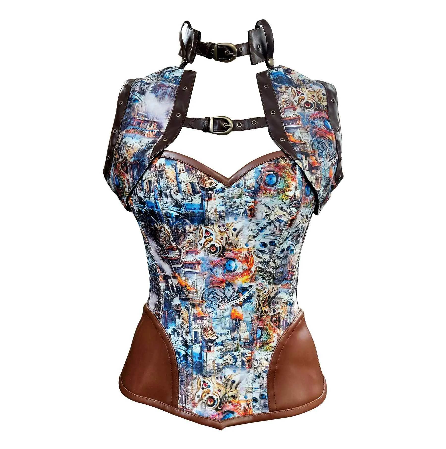 Cauthinho Steampunk Overbust Corset