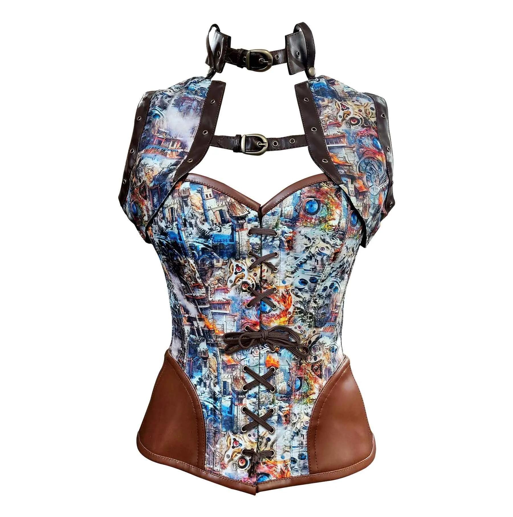 Cauthinho Steampunk Overbust Corset