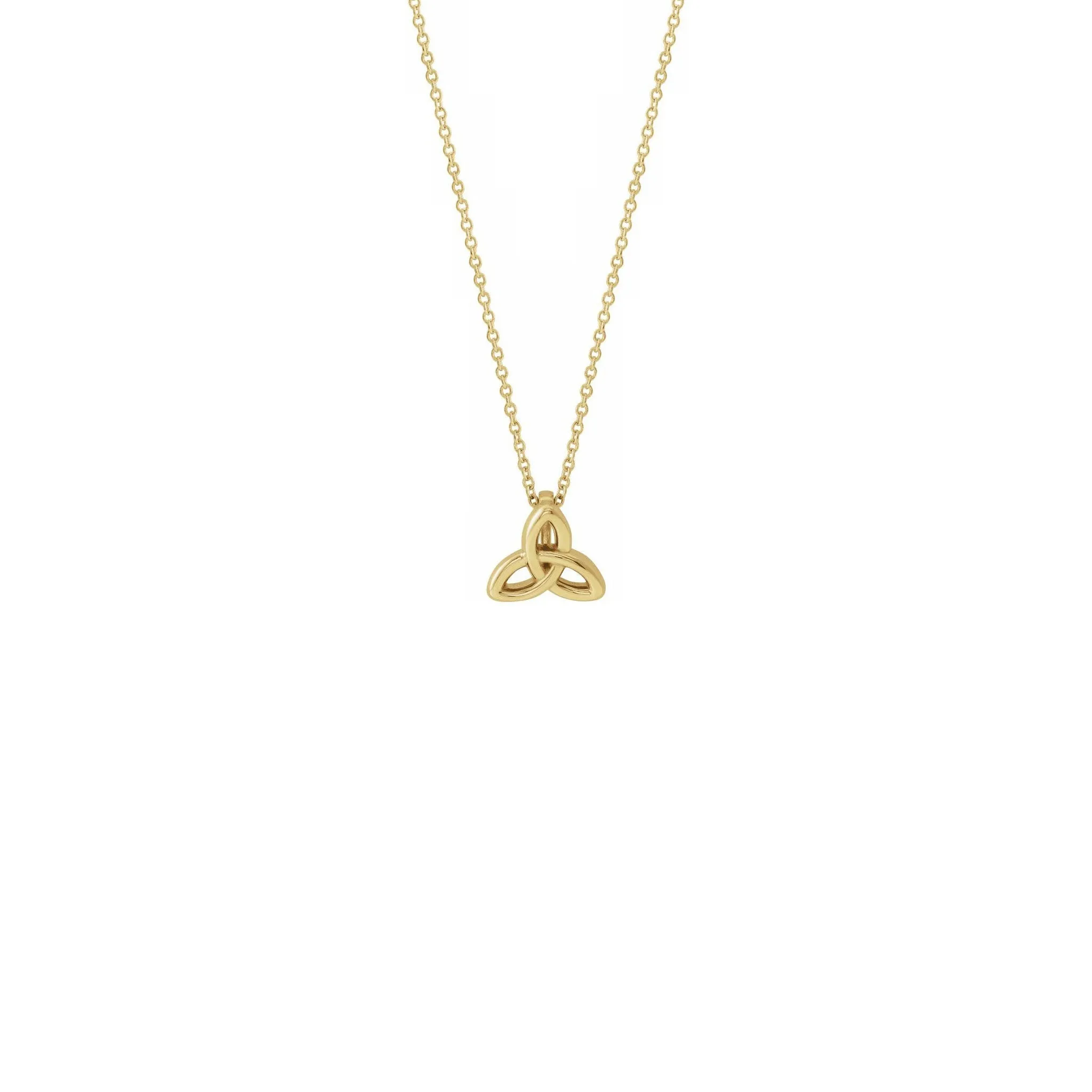 Celtic-Inspired Trinity Necklace