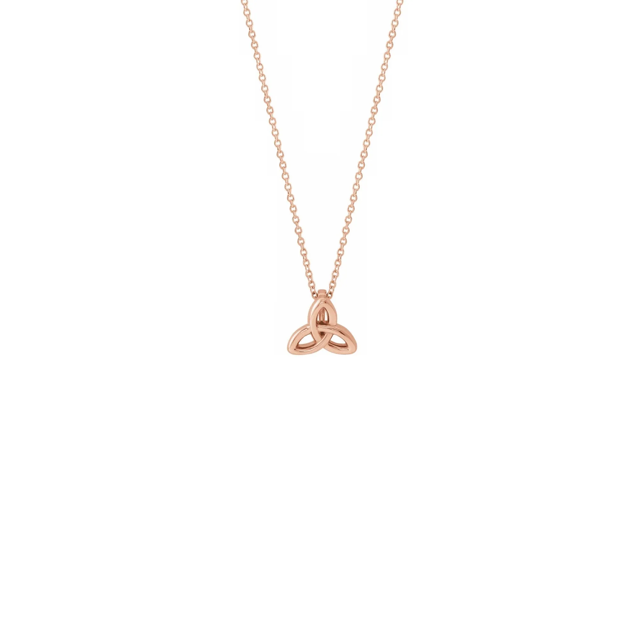 Celtic-Inspired Trinity Necklace