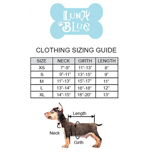 Chewnel Embellished Stripe Sleeveless Dog Top in Charcoal