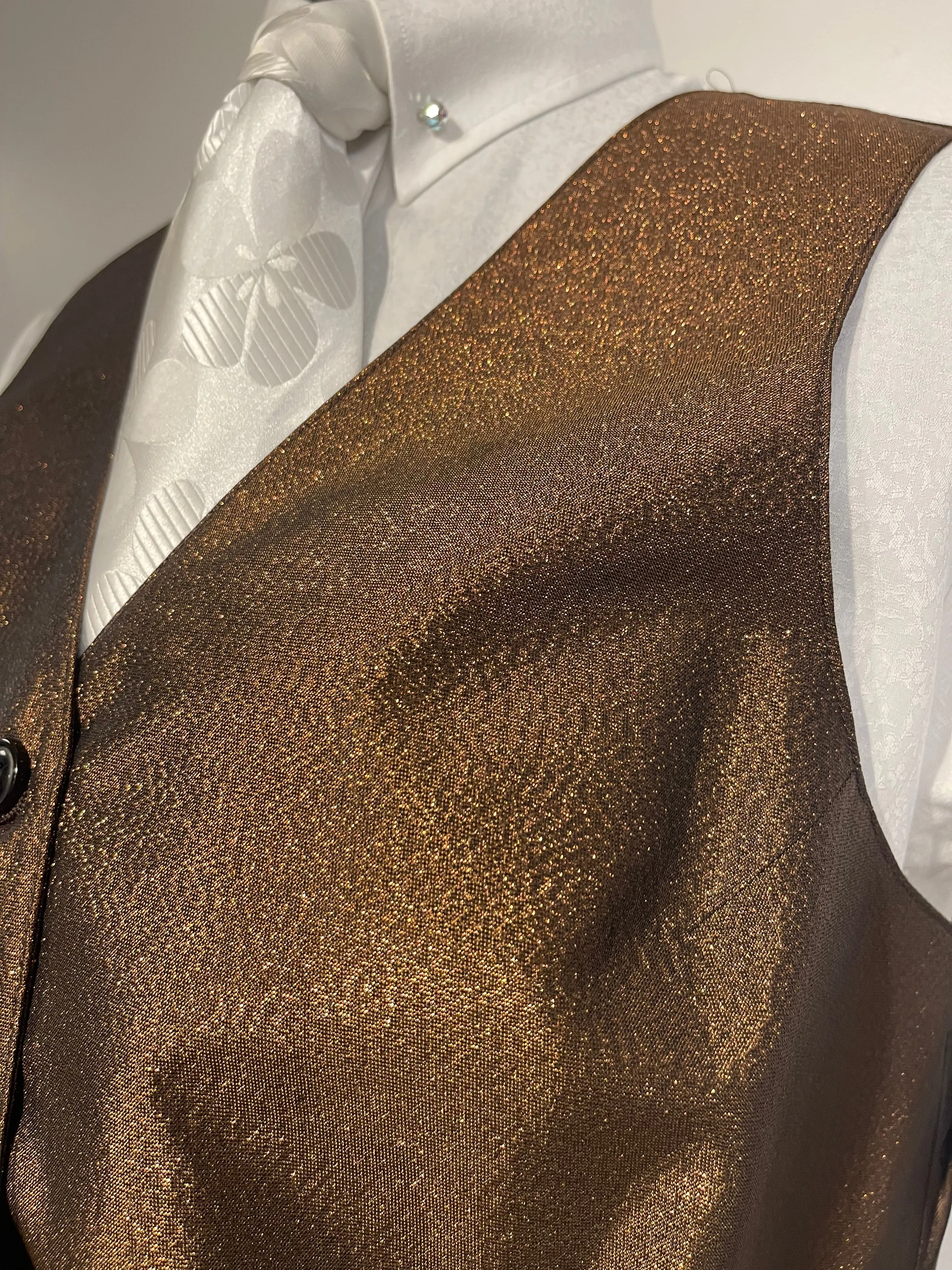Copper Sparkle Vest