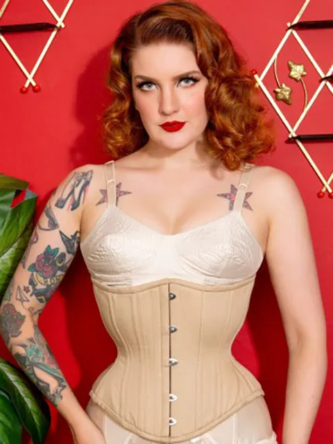 Cotton Flared Underbust Corset