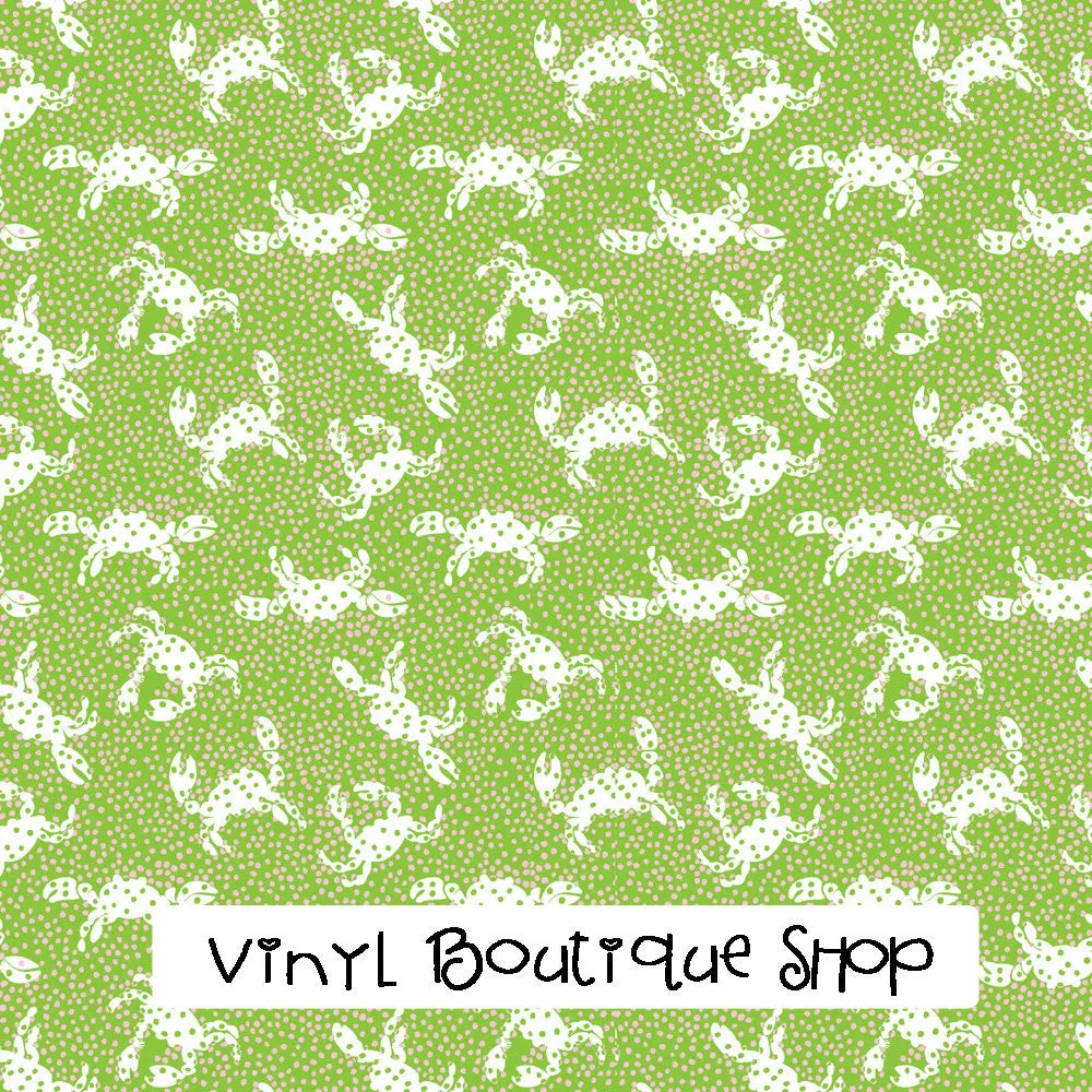 Crabby Crab Lilly Inspired Vinyl