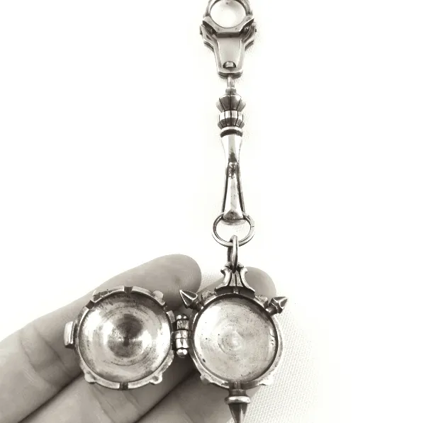 cross collar w prism locket