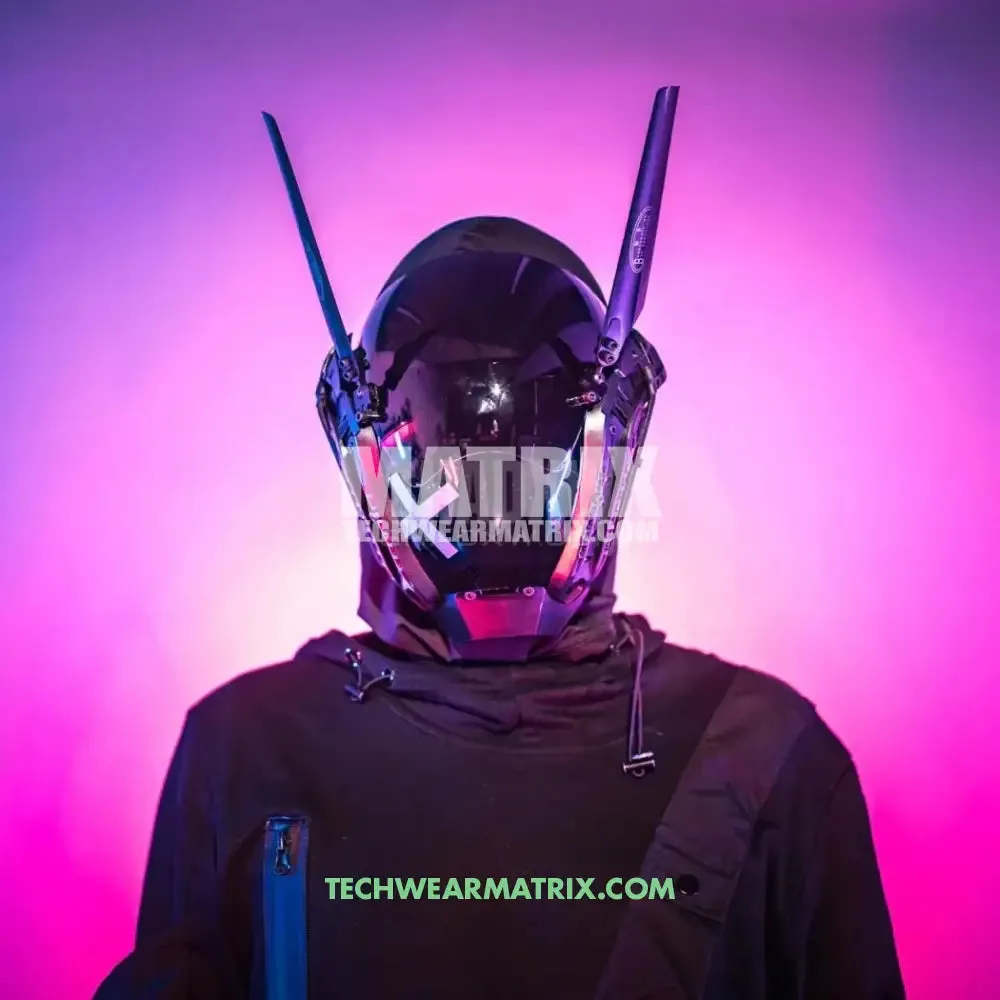 Cyberpunk Helmet Cross for Futuristic Style and Comfort