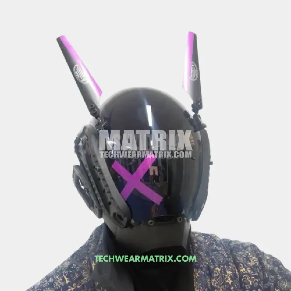 Cyberpunk Helmet Cross for Futuristic Style and Comfort