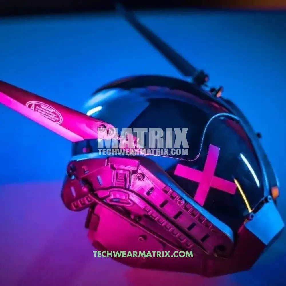 Cyberpunk Helmet Cross for Futuristic Style and Comfort