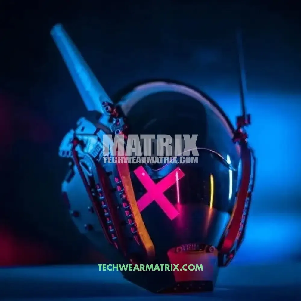 Cyberpunk Helmet Cross for Futuristic Style and Comfort