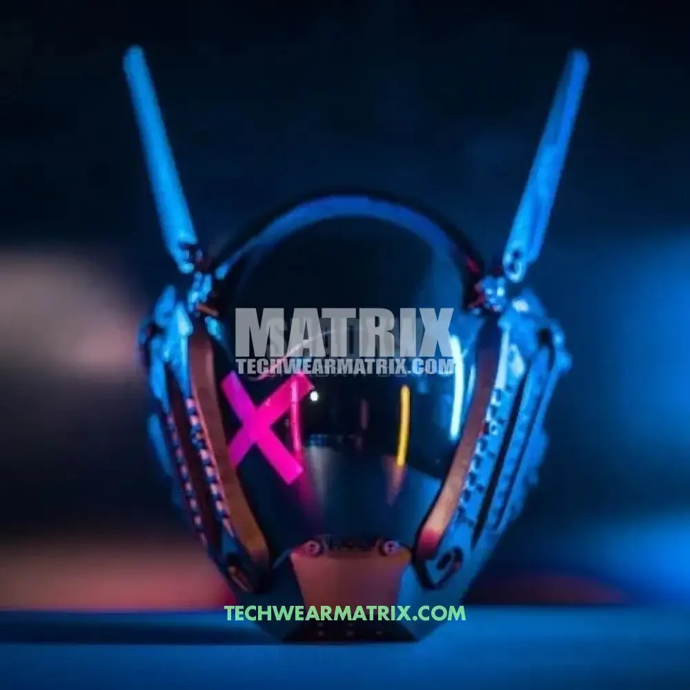 Cyberpunk Helmet Cross for Futuristic Style and Comfort