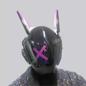 Cyberpunk Helmet Cross for Futuristic Style and Comfort