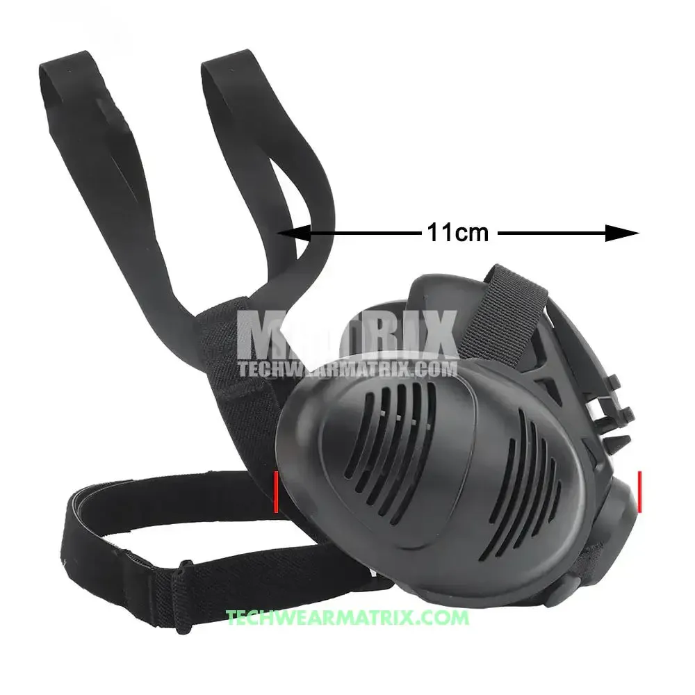 Cyberpunk Ventilation Mask for Futuristic